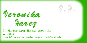 veronika harcz business card